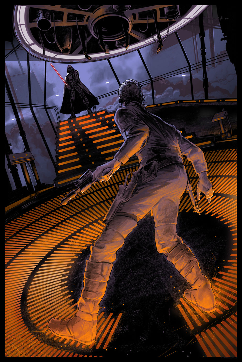 Illustration for article titled These Paintings and Sculptures in the Official Star Wars Art Show Are Insanely Gorgeous